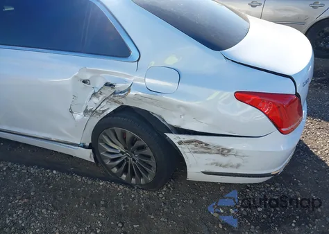 2017 Genesis G90 5.0 Ultimate из США, поврежденный, VIN KMHG54JH9HU025443